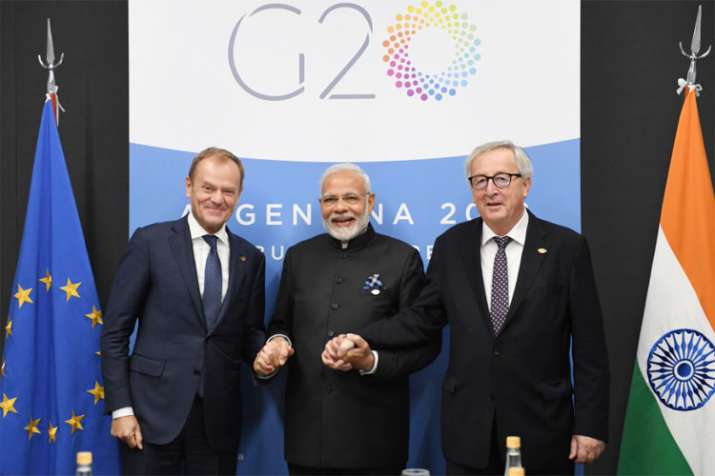 G20 Summit: PM Modi meets EU leaders, discusses ways to counter terrorism in all forms G20 Summit: PM Modi meets EU leaders, discusses ways to counter terrorism in all forms- India TV