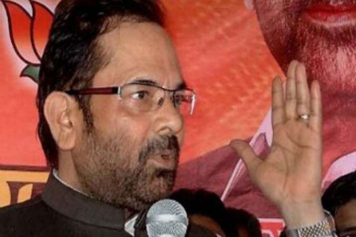 Mukhta abbas naqvi file photo Mukhta abbas naqvi file photo- India TV