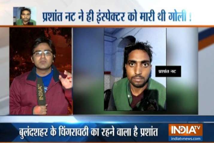 Bulandshahr violence: Police arrest prime accused Prashant Nutt who 'shot' Inspector Subodh Singh Bulandshahr violence: Police arrest prime accused Prashant Nutt who 'shot' Inspector Subodh Singh- India TV