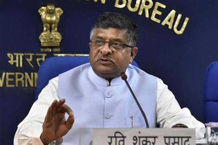 Ravi Shankar Prasad Ravi Shankar Prasad- India TV
