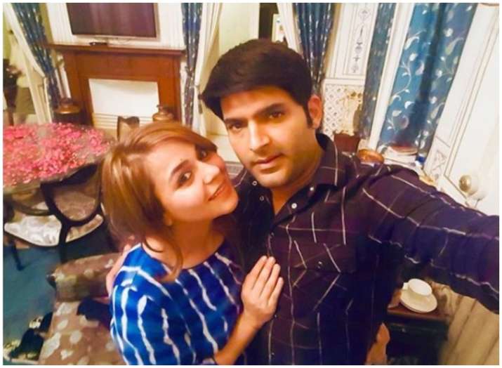 Kapil sharma and ginni chatrath Kapil sharma and ginni chatrath- India TV