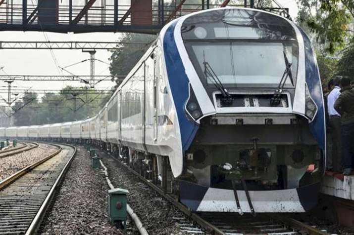 Train 18, India's first engine-less train, breaches 180 kmph during trials | PTI Train 18, India's first engine-less train, breaches 180 kmph during trials | PTI- India TV
