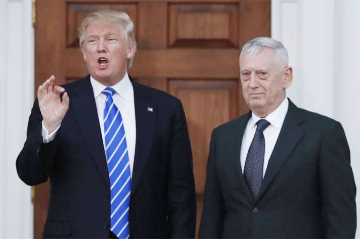 US Defence Secretary James Mattis resigns over differences with Donald Trump | AP File US Defence Secretary James Mattis resigns over differences with Donald Trump | AP File- India TV