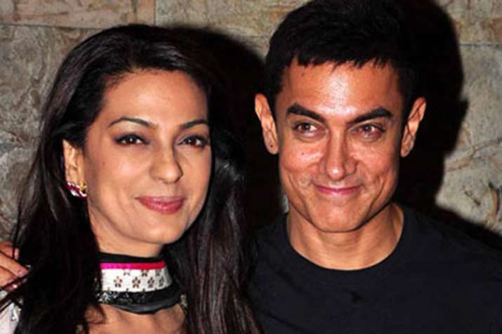 Aamir Khan Juhi Chawla fought during shooting of Ishq and did not speak for 7 years Aamir Khan Juhi Chawla fought during shooting of Ishq and did not speak for 7 years- India TV