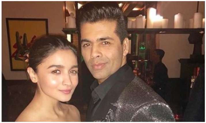 Alia Bhatt and karan johar Alia Bhatt and karan johar- India TV
