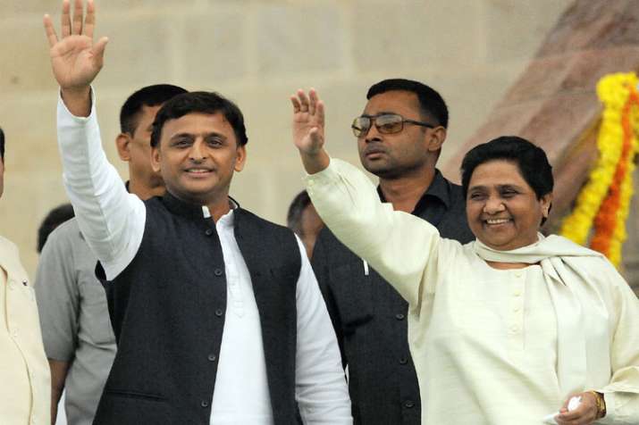 Akhilesh Yadav and Mayawati Akhilesh Yadav and Mayawati- India TV