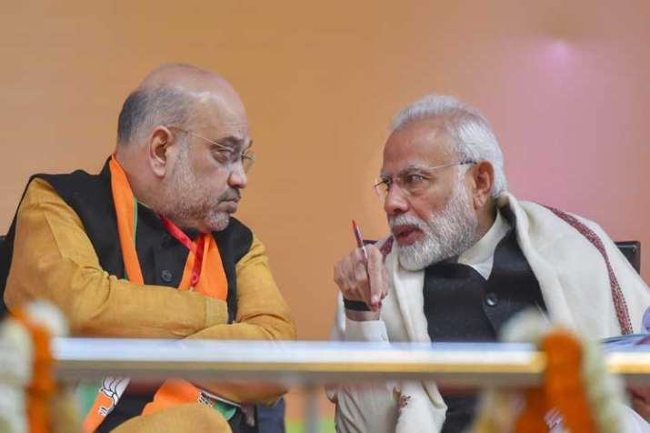 amit shah and pm modi amit shah and pm modi- India TV