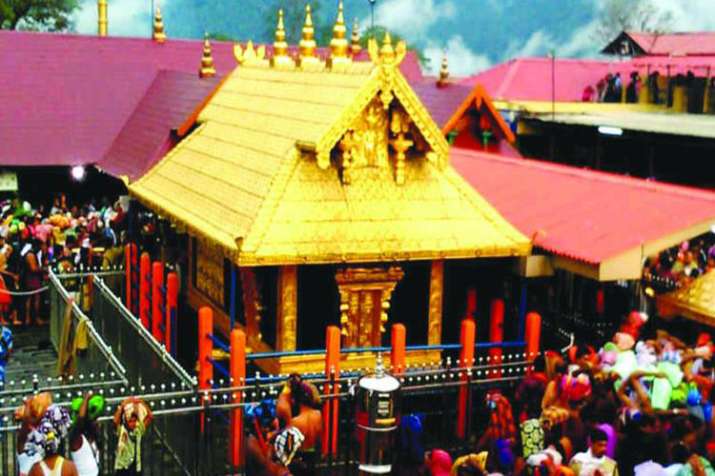 Ayyappa temple at Sabarimala Ayyappa temple at Sabarimala- India TV
