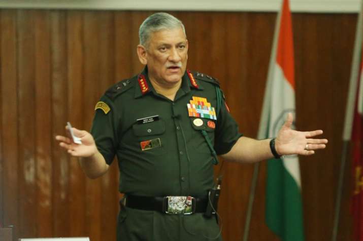 आतंकवाद तब तक रहेगा, जब तक देश राष्ट्र की नीति के तौर पर इसका उपयोग करते रहेंगे: बिपिन रावत आतंकवाद तब तक रहेगा, जब तक देश राष्ट्र की नीति के तौर पर इसका उपयोग करते रहेंगे: बिपिन रावत - India TV