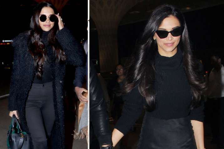 Deepika Padukone airport look Deepika Padukone airport look- India TV