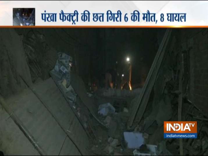 Delhi Building collapse Delhi Building collapse- India TV
