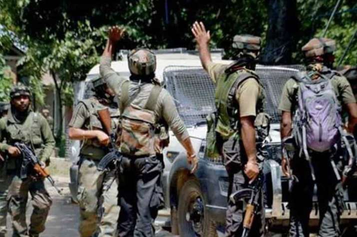 Forces were conducting a regular combing operation when the terrorists started firing Forces were conducting a regular combing operation when the terrorists started firing- India TV