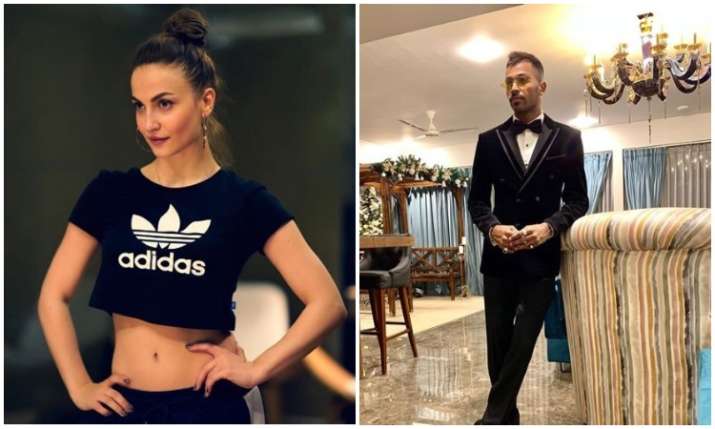 Elli Avram and Hardik pandya Elli Avram and Hardik pandya- India TV