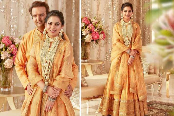 Isha Ambani and Anand Piramal wedding isha ambani wedding pics Isha Ambani and Anand Piramal wedding isha ambani wedding pics- India TV