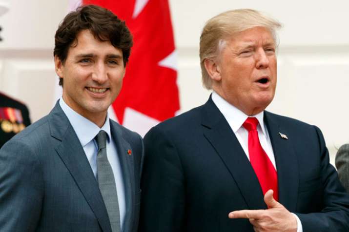 Justin Trudeau and Donald Trump | AP File Justin Trudeau and Donald Trump | AP File- India TV