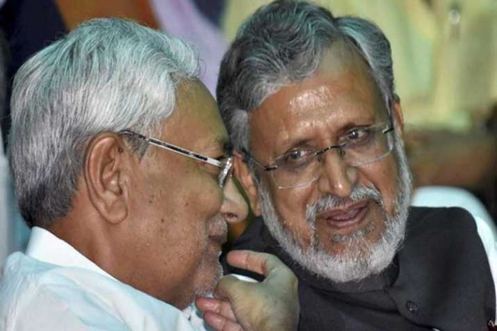 nitish kumar and sushil modi nitish kumar and sushil modi- India TV