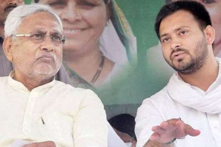 Nitish Kumar is Bhishma Pitamah of moral corruption, says RJD leader Tejashwi Yadav | PTI Photo Nitish Kumar is Bhishma Pitamah of moral corruption, says RJD leader Tejashwi Yadav | PTI Photo- India TV