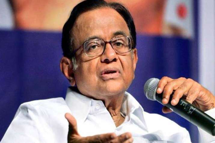 p chidambaram p chidambaram- India TV