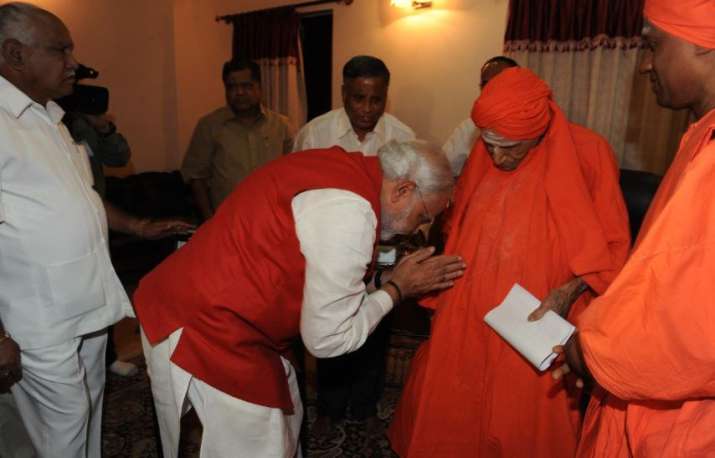 Siddaganga Math seer Sri Shivakumara Swamiji passed away Siddaganga Math seer Sri Shivakumara Swamiji passed away- India TV