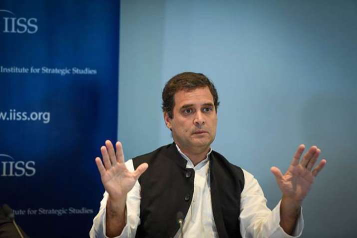 Congress President Rahul Gandhi Congress President Rahul Gandhi- India TV