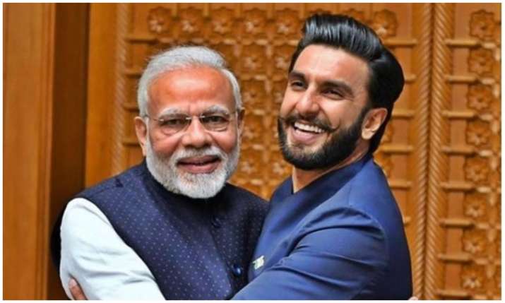 PM Narendra Modi and Ranveer singh PM Narendra Modi and Ranveer singh- India TV