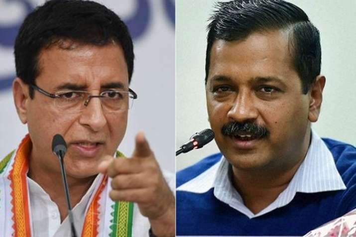 Randeep Singh Surjewala and Arvind Kejriwal | PTI File Randeep Singh Surjewala and Arvind Kejriwal | PTI File- India TV