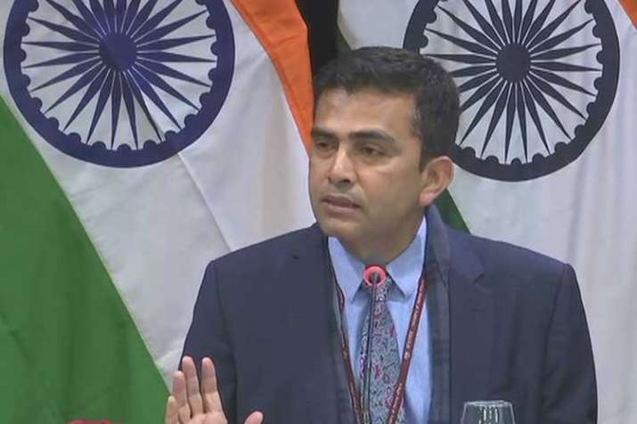 Raveesh Kumar, MEA Raveesh Kumar, MEA- India TV