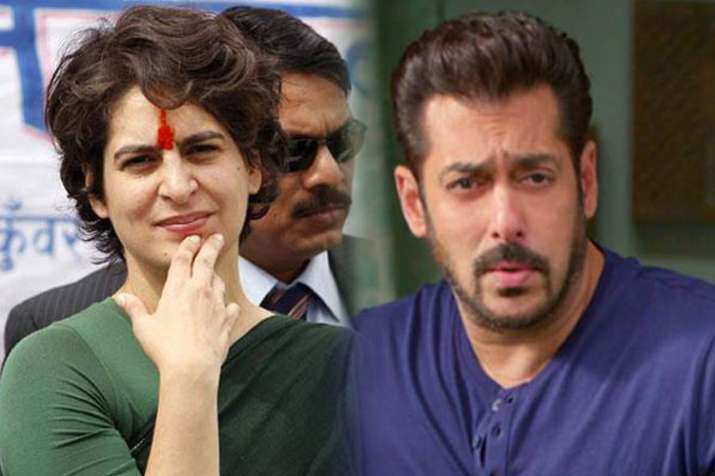 प्रियंका गांधी को भोपाल, सलमान खान को इंदौर से चुनाव लड़ाने की मांग प्रियंका गांधी को भोपाल, सलमान खान को इंदौर से चुनाव लड़ाने की मांग- India TV