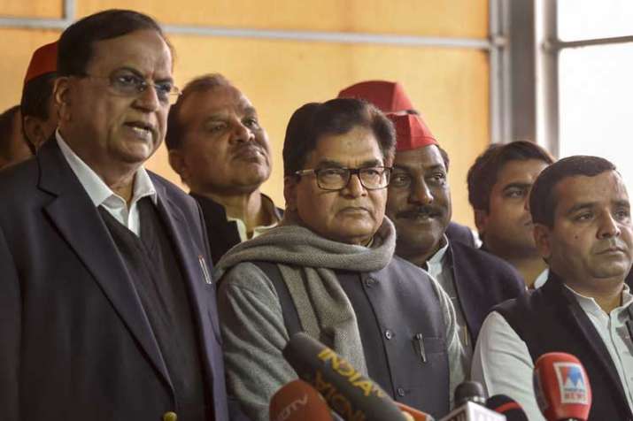 BSP MP Satish Chandra Misra BSP MP Satish Chandra Misra- India TV