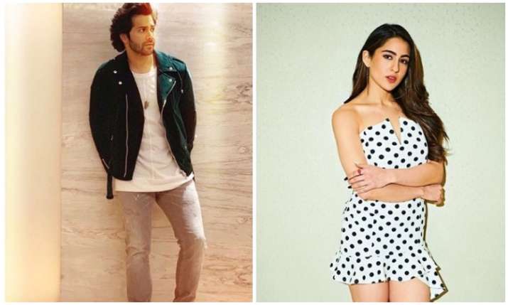 varun dhawan and Sara Ali khan varun dhawan and Sara Ali khan- India TV