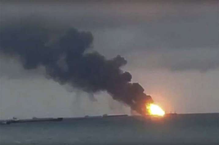 Ship Fire Ship Fire- India TV