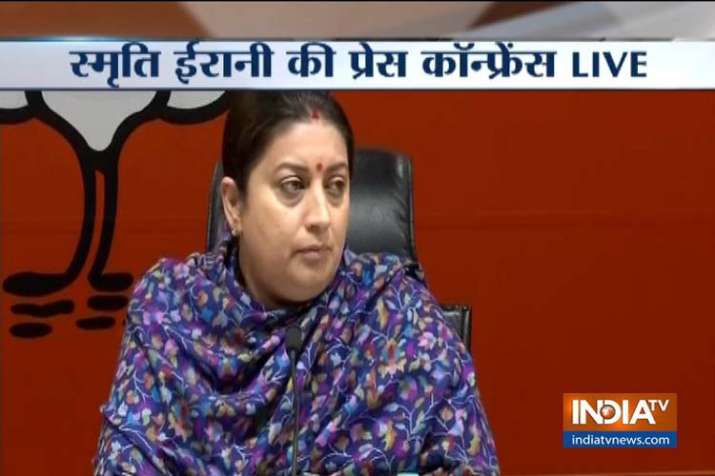 Smriti Irani Smriti Irani- India TV