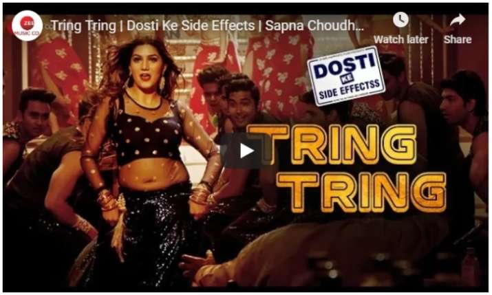 New song of sapna choudhary New song of sapna choudhary- India TV