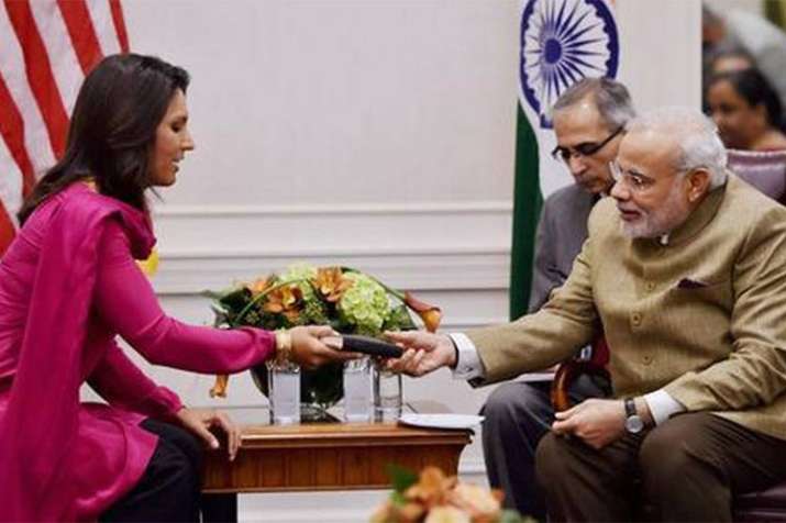 I have been accused of being a Hindu nationalist, says US presidential aspirant Tulsi Gabbard I have been accused of being a Hindu nationalist, says US presidential aspirant Tulsi Gabbard- India TV