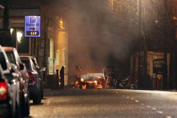 Ireland Car Bomb Blast Ireland Car Bomb Blast - India TV