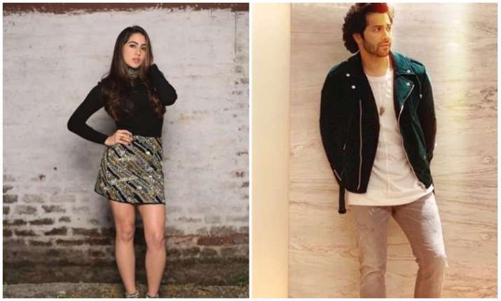 Sara Ali khan and Varun dhawan Sara Ali khan and Varun dhawan- India TV
