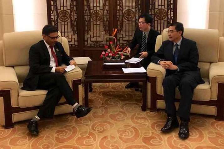 Vikram Misri takes charge as India's new envoy to China | Facebook Vikram Misri takes charge as India's new envoy to China | Facebook- India TV
