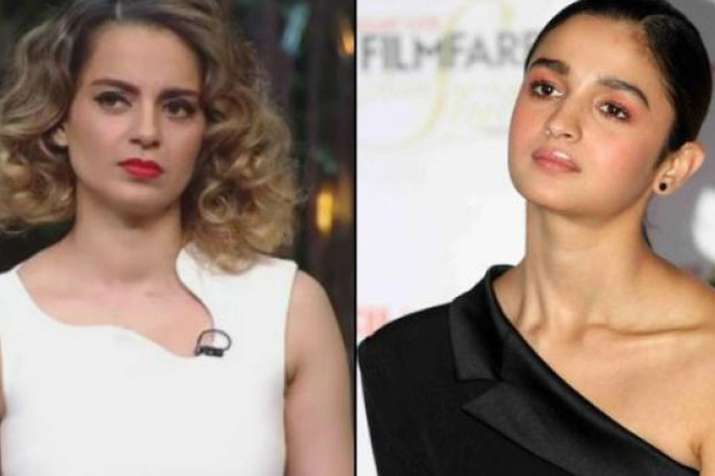 Alia Bhatt on Kangana Ranaut comment Alia Bhatt on Kangana Ranaut comment- India TV