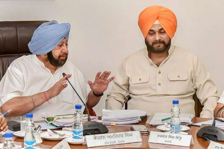 Up to Navjot Singh Sidhu to explain his stand on Pulwama, says Punjab CM Amarinder Singh | PTI File Up to Navjot Singh Sidhu to explain his stand on Pulwama, says Punjab CM Amarinder Singh | PTI File- India TV