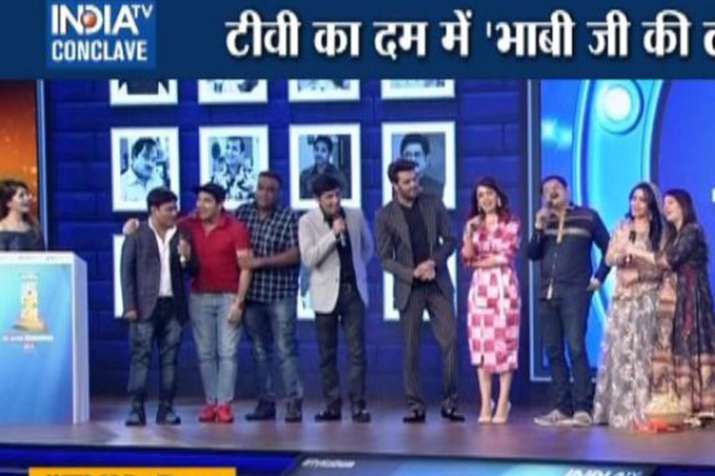 TV Ka Dum Bhabhi Ji Ghar Par Hai star cast talks about comedy shows TV Ka Dum Bhabhi Ji Ghar Par Hai star cast talks about comedy shows- India TV