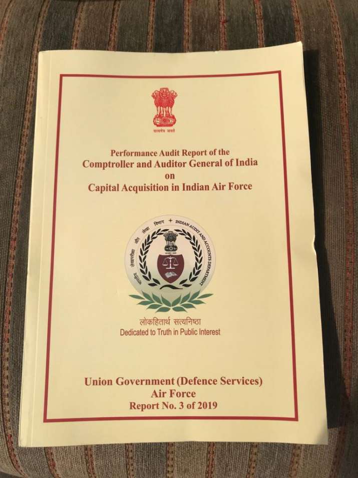 CAG report on Rafale Deal CAG report on Rafale Deal- India TV