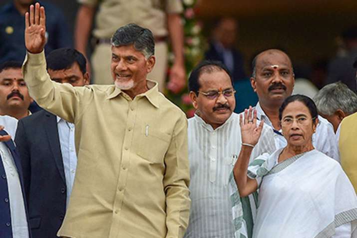 Mamata extends support to Andhra CM Chandrababu Naidu's one-day fast at Delhi | PTI File Mamata extends support to Andhra CM Chandrababu Naidu's one-day fast at Delhi | PTI File- India TV