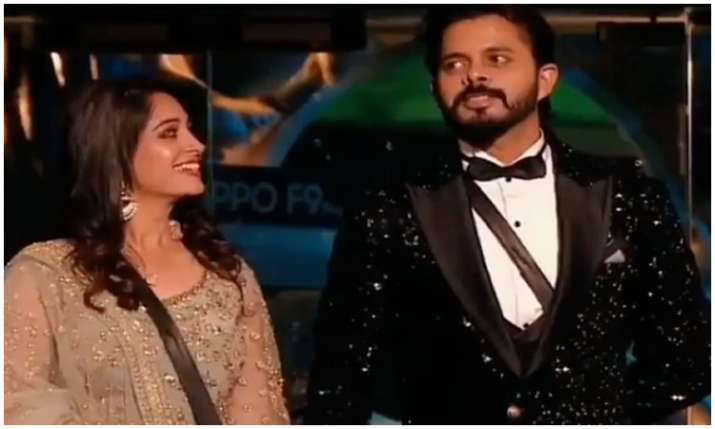 Sreesanth and dipika kakar Sreesanth and dipika kakar- India TV