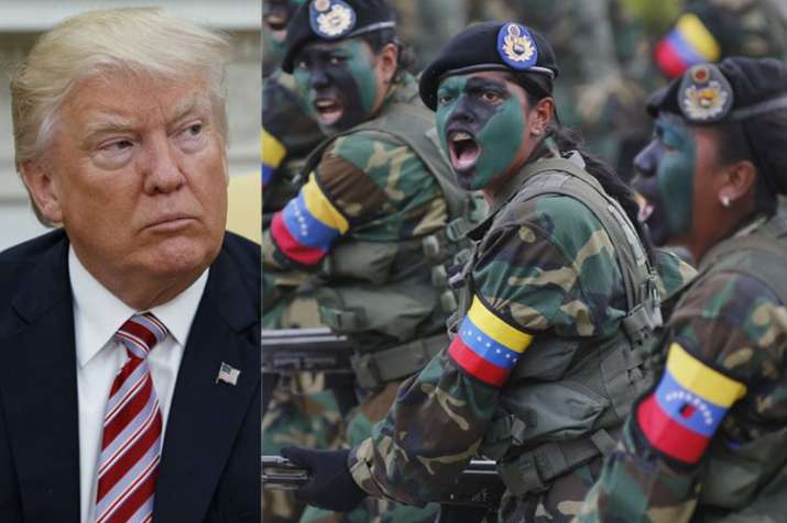 Donald Trump urges Venezuelan military to desert 'Cuban puppet' Maduro | AP File Donald Trump urges Venezuelan military to desert 'Cuban puppet' Maduro | AP File- India TV