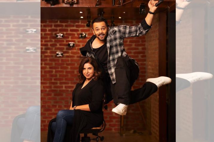 farah khan and rohit shetty farah khan and rohit shetty- India TV