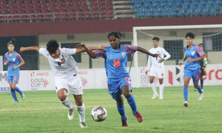 Hero Gold Cup 2019: म्यांमार से हारकर भारत गोल्ड कप से बाहर Hero Gold Cup 2019: म्यांमार से हारकर भारत गोल्ड कप से बाहर- India TV