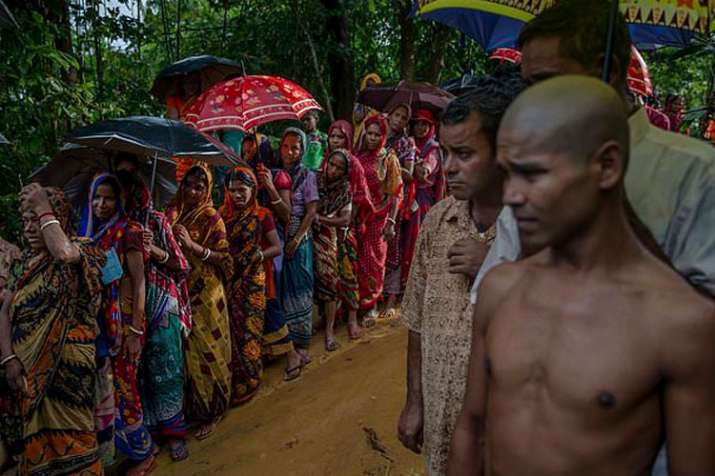 Bangladesh seals border with Myanmar following fresh influx of Hindu and Buddhist refugees | AP File Bangladesh seals border with Myanmar following fresh influx of Hindu and Buddhist refugees | AP File- India TV