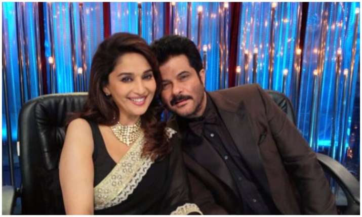 Madhuri dixit and anil kapoor Madhuri dixit and anil kapoor- India TV
