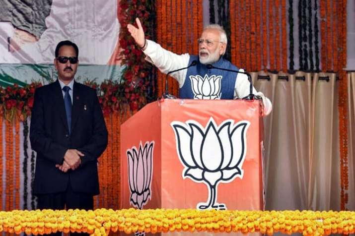 पीएम मोदी ने विपक्षी गठबंधन पर कहा, जनता को ‘महामिलावट’ से सावधान रहना चाहिए पीएम मोदी ने विपक्षी गठबंधन पर कहा, जनता को ‘महामिलावट’ से सावधान रहना चाहिए- India TV