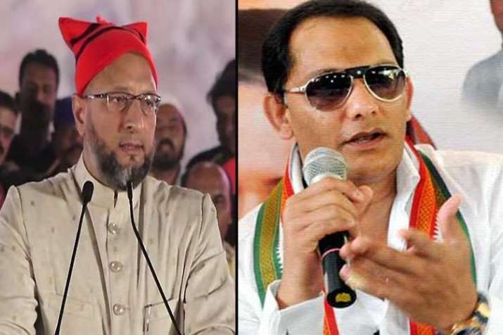 Azharuddin may pad up to take on Asaduddin Owaisi in... Azharuddin may pad up to take on Asaduddin Owaisi in...- India TV